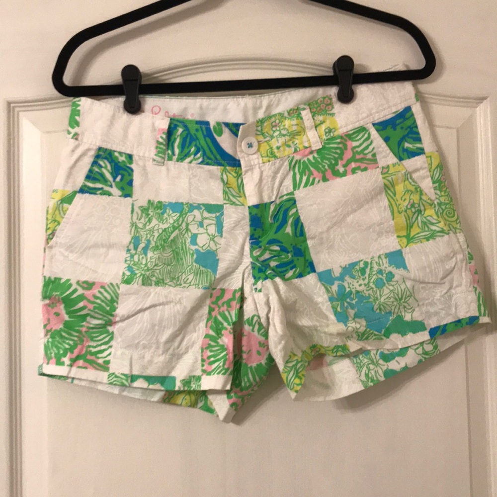 Lilly Pulitzer Patchwork Shorts